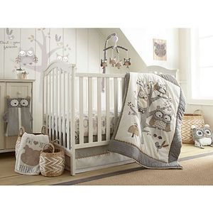 Levtex Night owl baby crib bedding